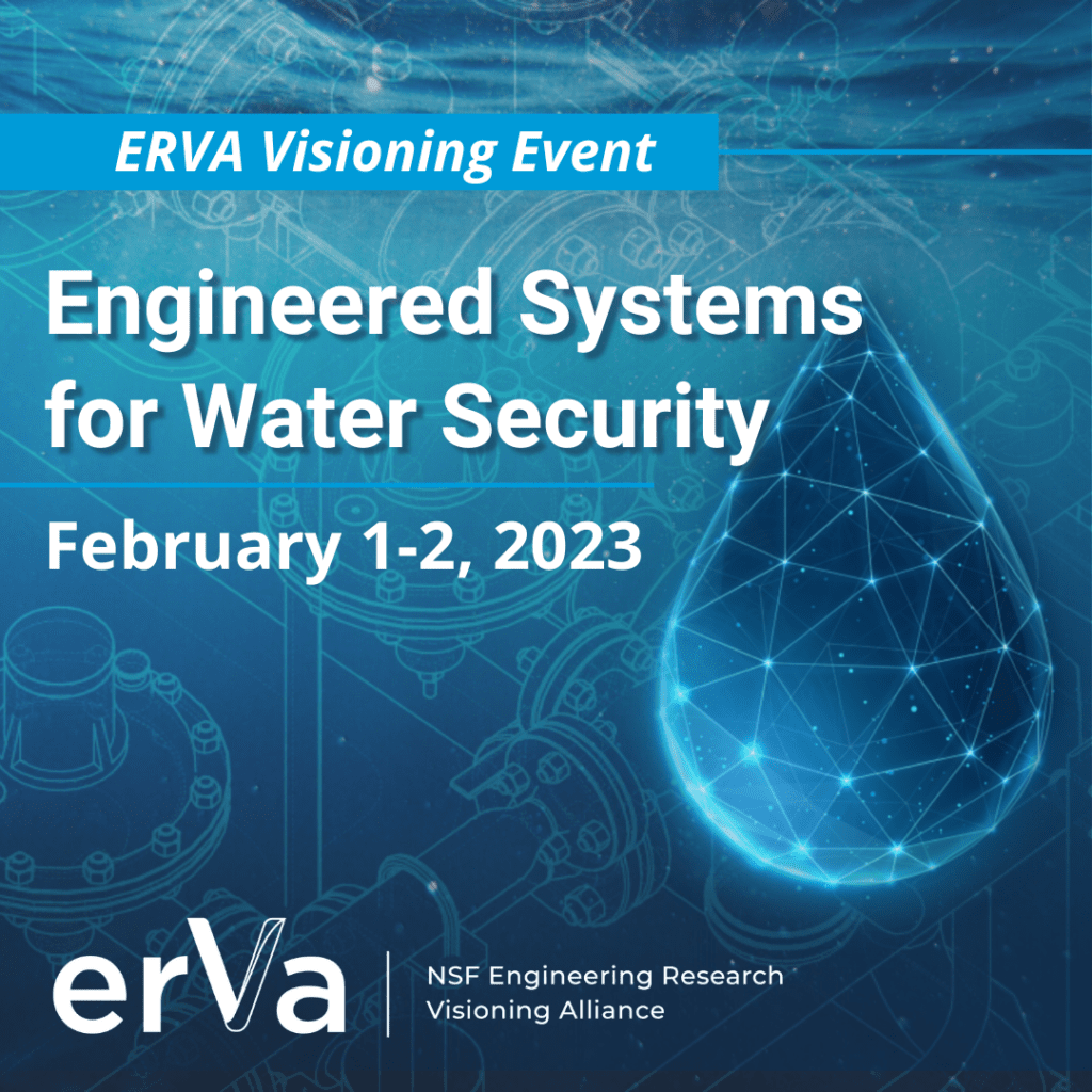Photo 1 for a future with secure, sustainable, accessible water sparks bold engineering research directions at erva visioning event